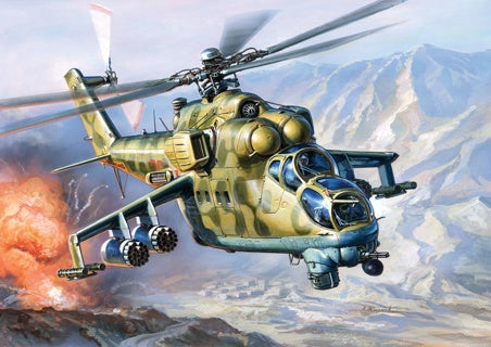 Zvezda 1:144 Mil-24 Vp