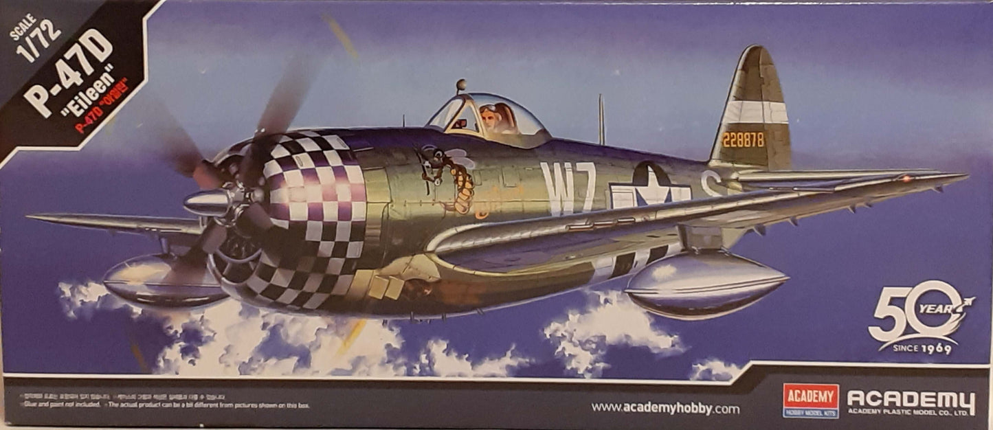 Academy 1:72 P-47D "Eileen" Model Kit