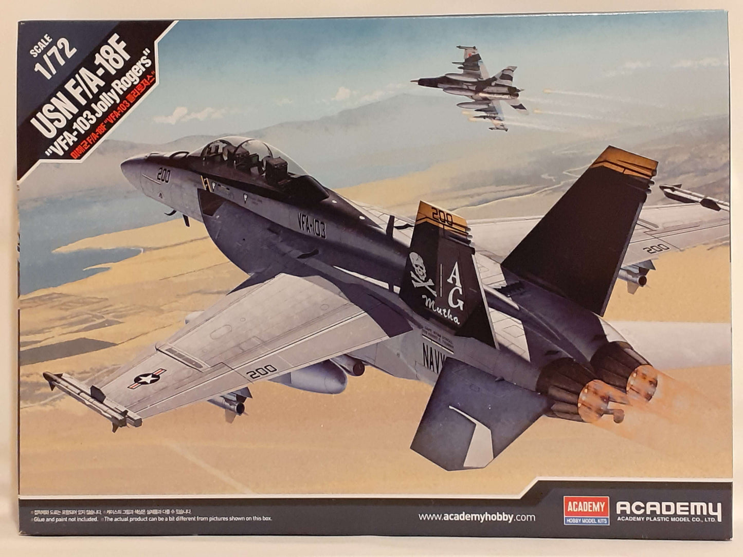 Academy 1:72 USN F/A-18F "VFA-103 Jolly Rogers" Model Kit