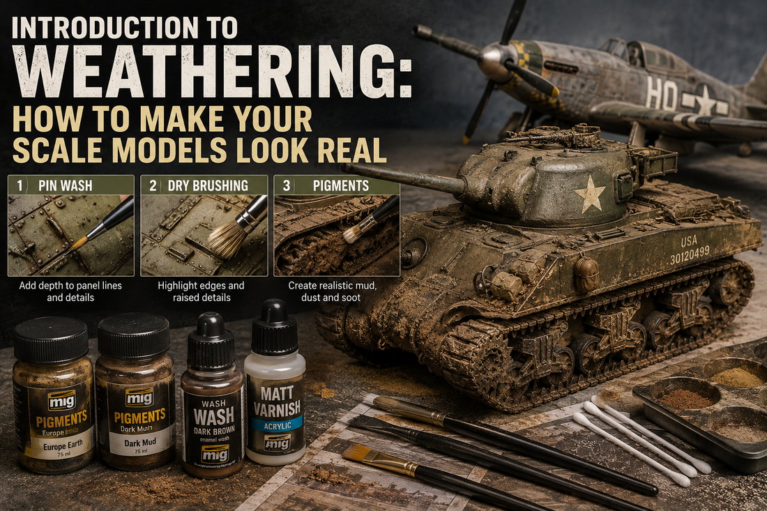Introduction to Weathering: How to Make Your Scale Models Look Real