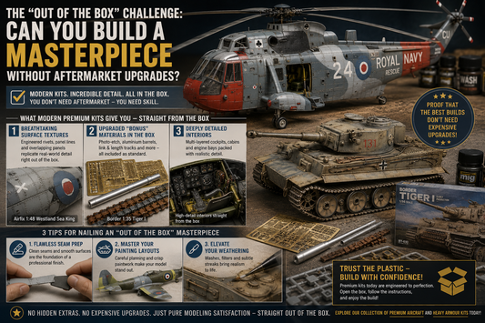 The "Out of the Box" Challenge: Can You Build a Masterpiece Without Aftermarket Upgrades?