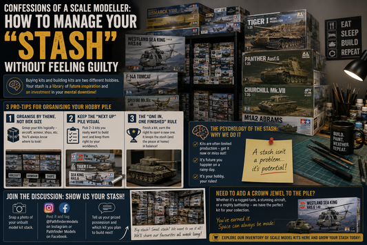 Confessions of a Scale Modeller: How to Manage Your "Stash" Without Feeling Guilty