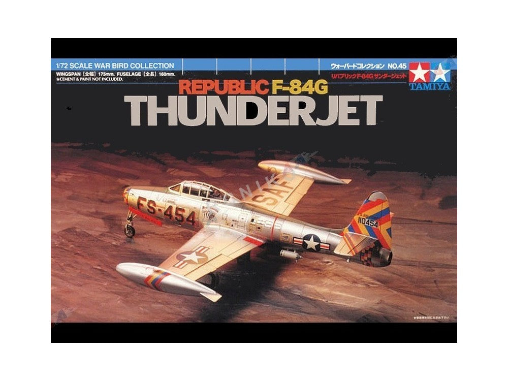 Tamiya 1:72 Republic F-84G Thunder Jet (1999)