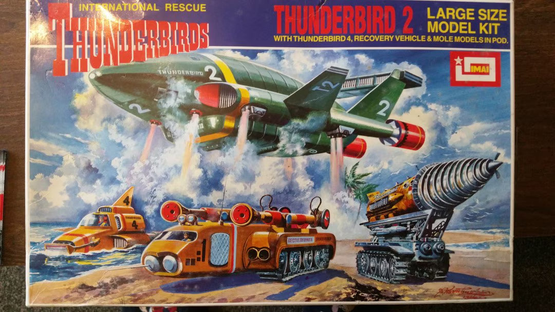IMAI Large Scale Thunderbird 2 with Thunderbird 4