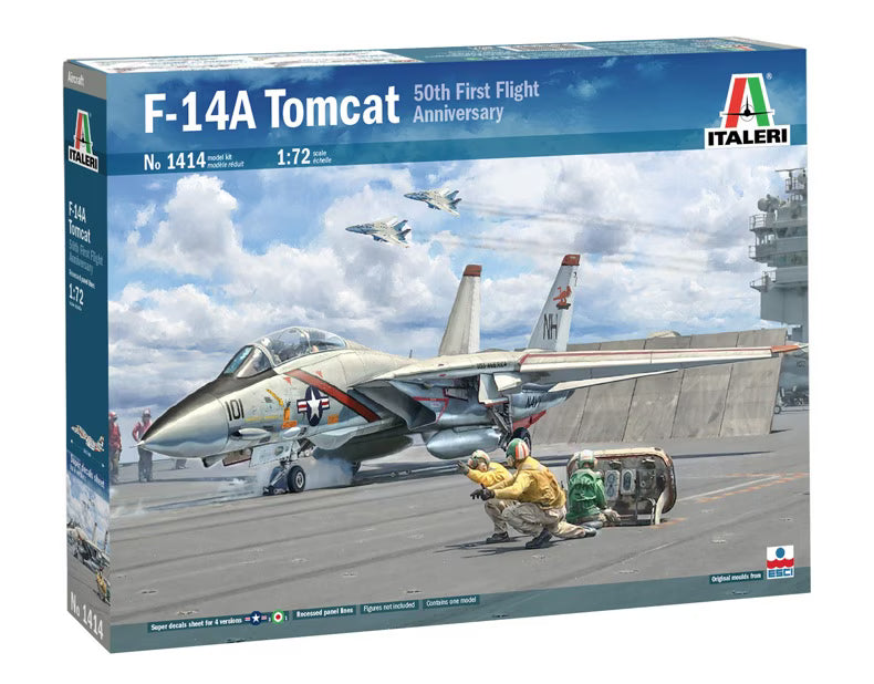 Italeri 1:72 F-14A Tomcat 50th First Flight Anniversary (orig. ESCI moulds)