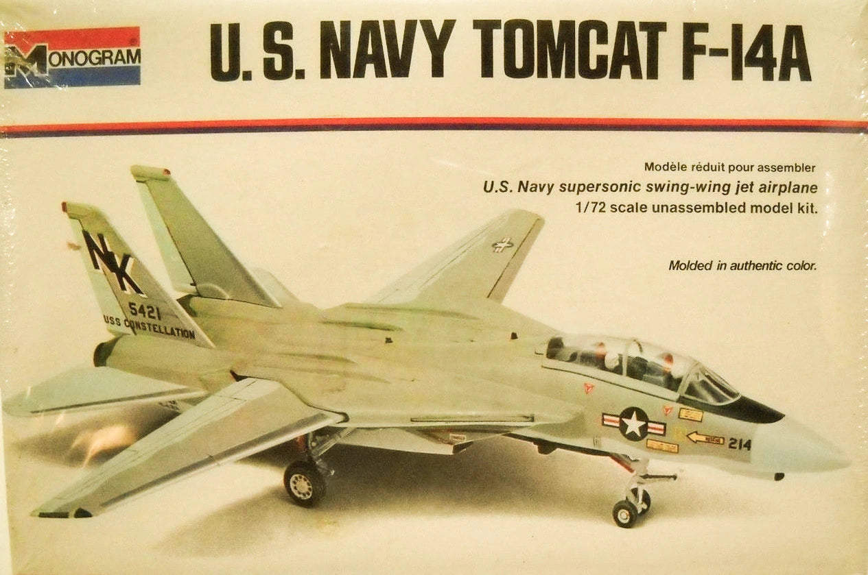 Monogram 1:72 US Navy Tomcat F-14A