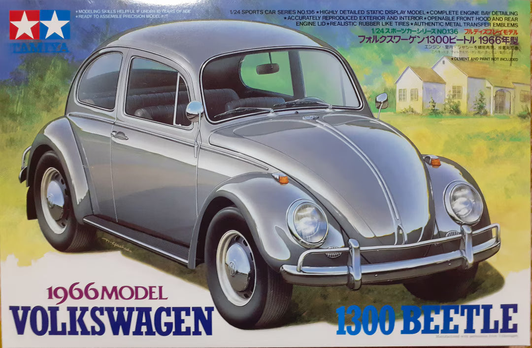 Tamiya 1:24 1966 Volkswagen 1300 Beetle