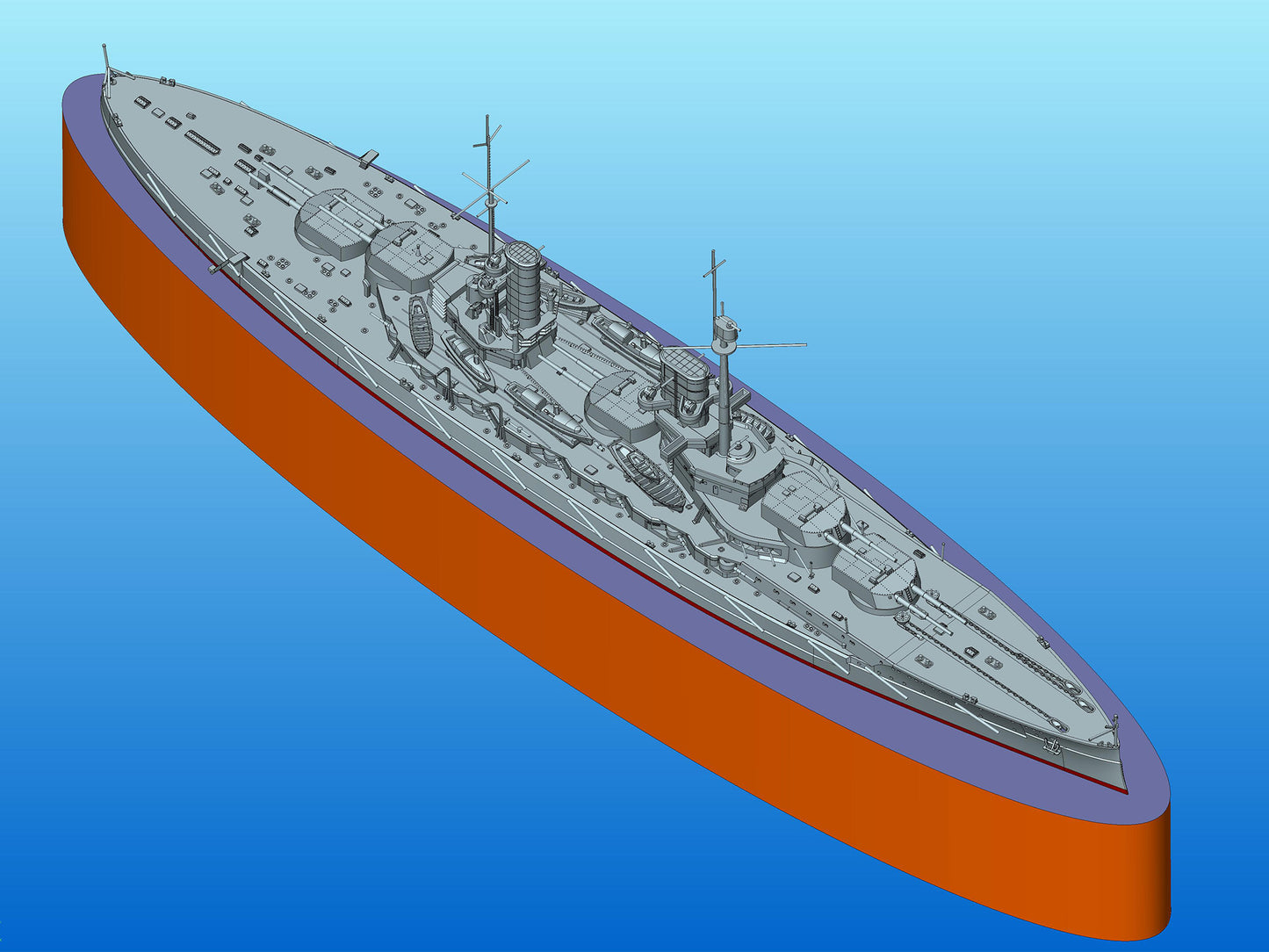 ICM 1:700 Kronprinz