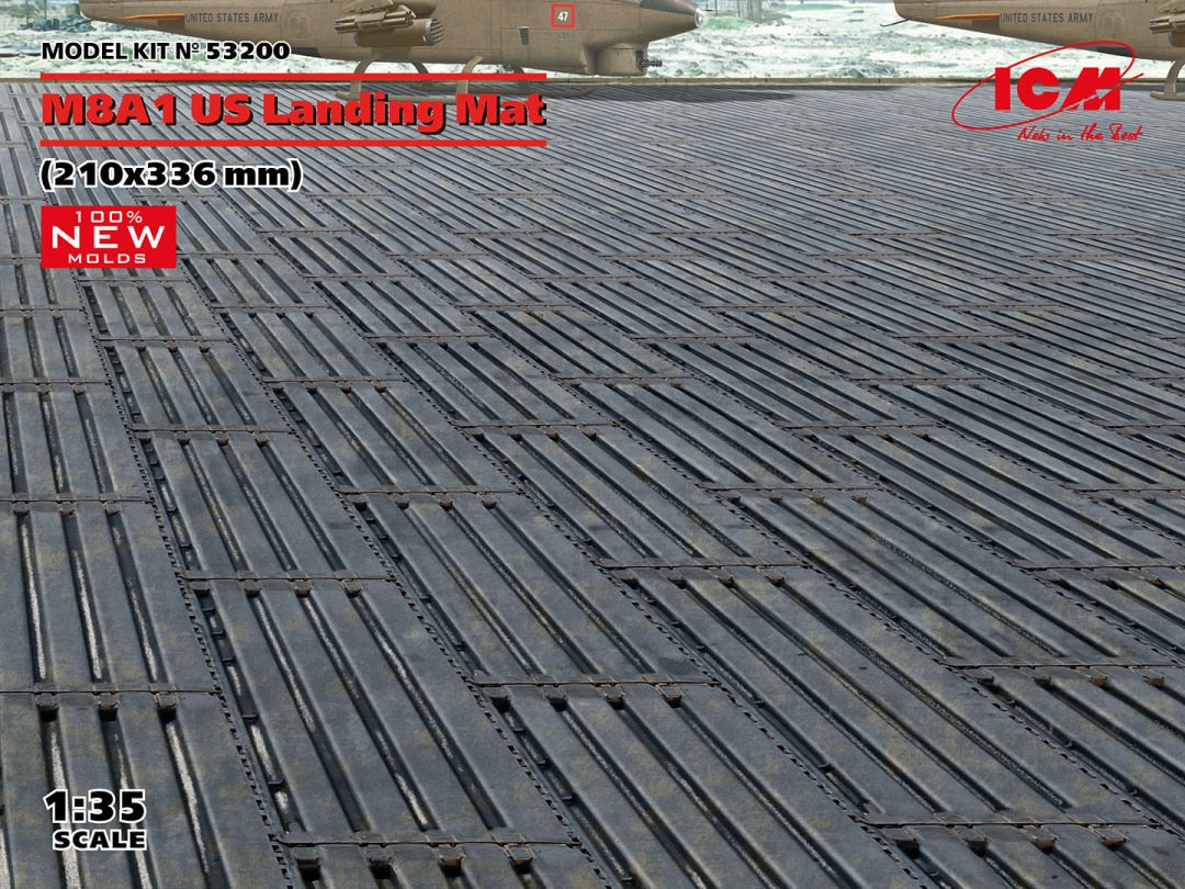 ICM 1:35 M8A1 US Landing Mat