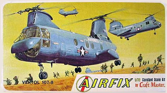 Airfix 1:72 Vertol 107-II