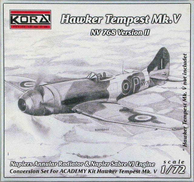 Kora Models 1:72 Hawker Tempest Conversion Set