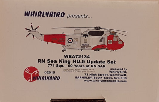 Whirlybird 1:72 RN Sea King HU.5 Update Set - 771 Sqn.
