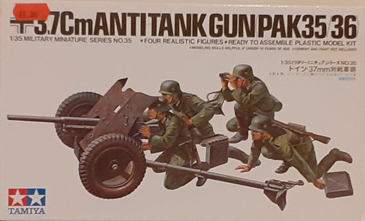 Tamiya 1:35 3.7cm Anti-tank Gun (PAK 35/36)
