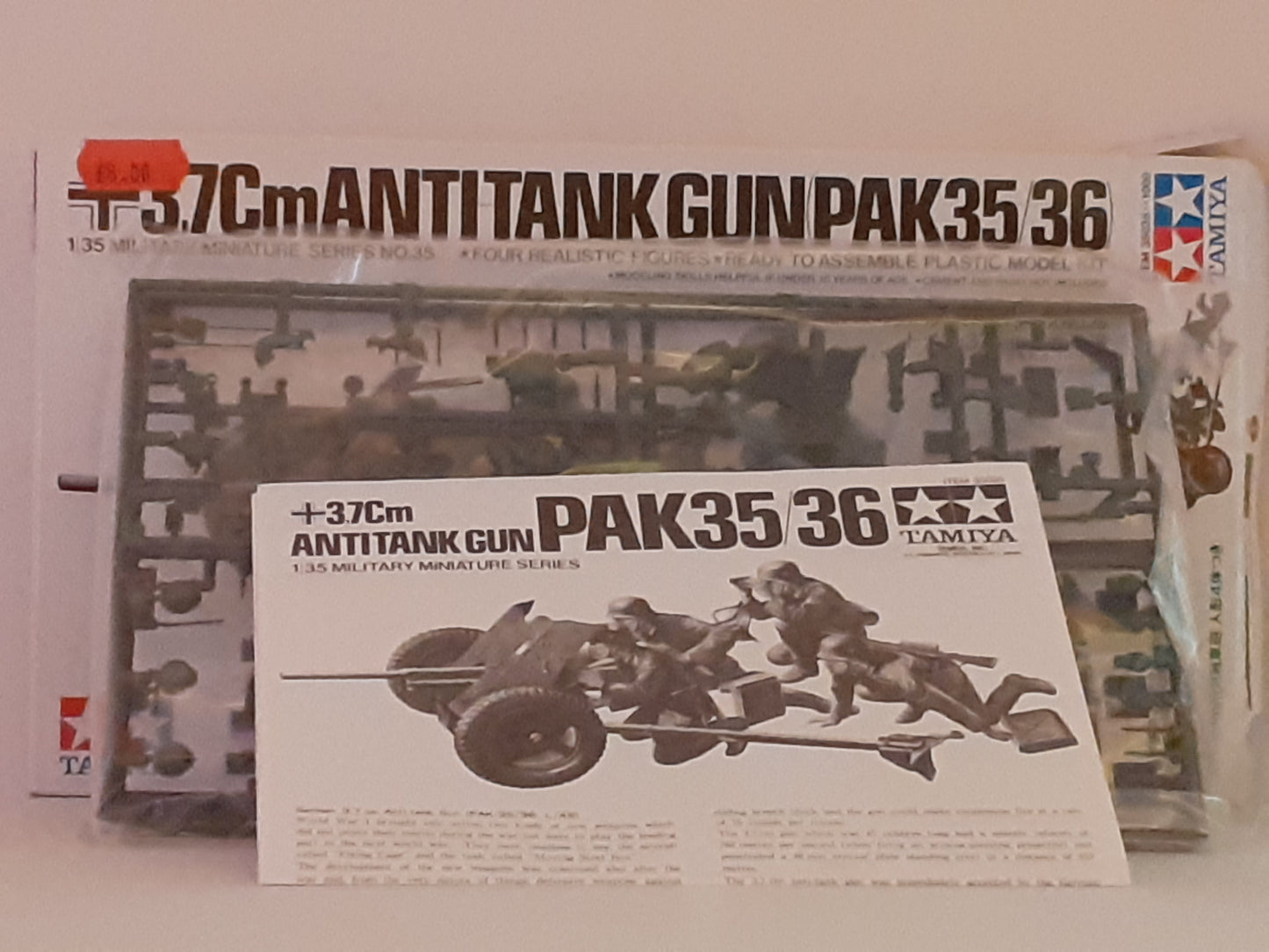 Tamiya 1:35 3.7cm Anti-tank Gun (PAK 35/36)