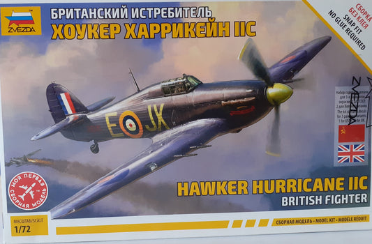 Zvezda 1:72 Hawker Hurricane IIC