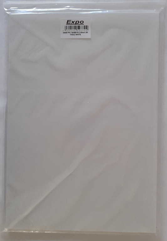 Expo 2.00mm (80 thou) Thick White