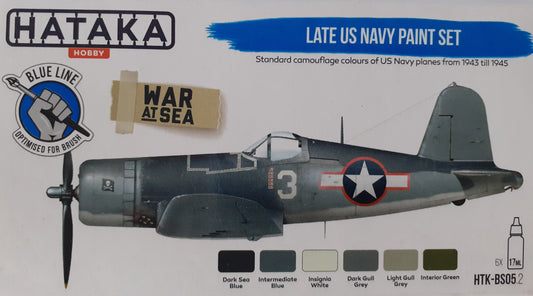 Hataka (blue line) Late US Navy Paint Set