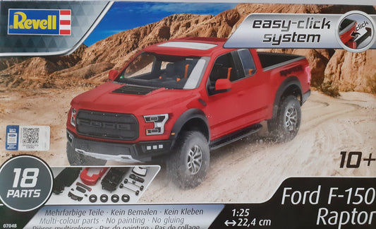 Revell 1:25 Ford F-150 Raptor Easy click system