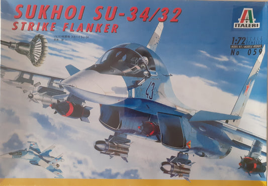 Italeri 1:72 Sukhoi SU-34/32 Strike Flanker