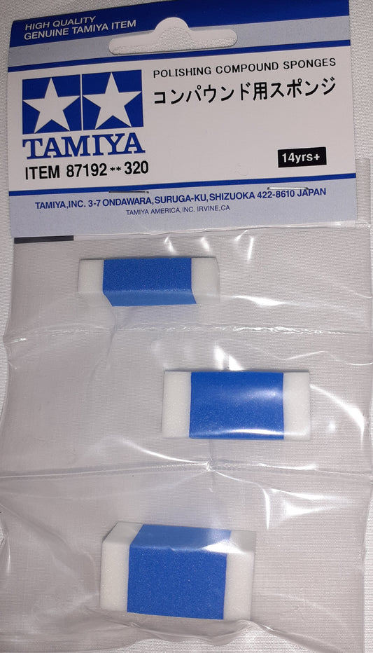 Tamiya Polishing Compound Sponges