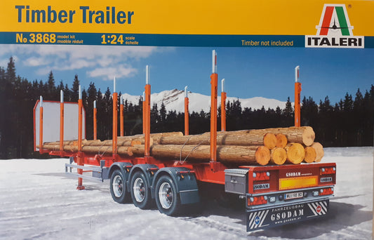 Italeri 1:24 Timber Trailer / Logger Trailer