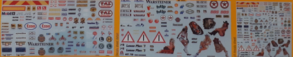 Italeri 1:24 Truck Accessories for European and US Trucks