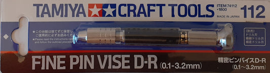 Tamiya Fine Pin Vise D-R (0.1-3.2mm)