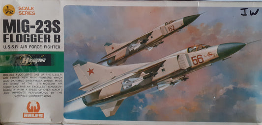 Hasegawa 1:72 MiG-23S Flogger B (1970s)