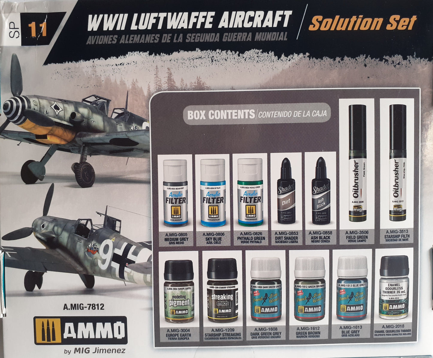 Tamiya Messerschmitt Me262 A-1a with Ammo Mig Super Pack