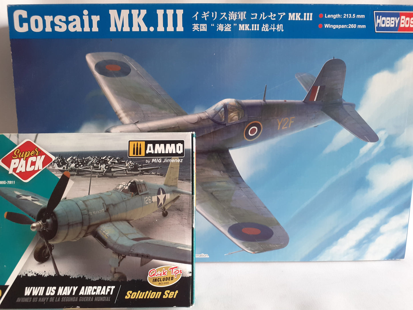 Hobbyboss Corsair Mk.III with Ammo Mig Super Pack