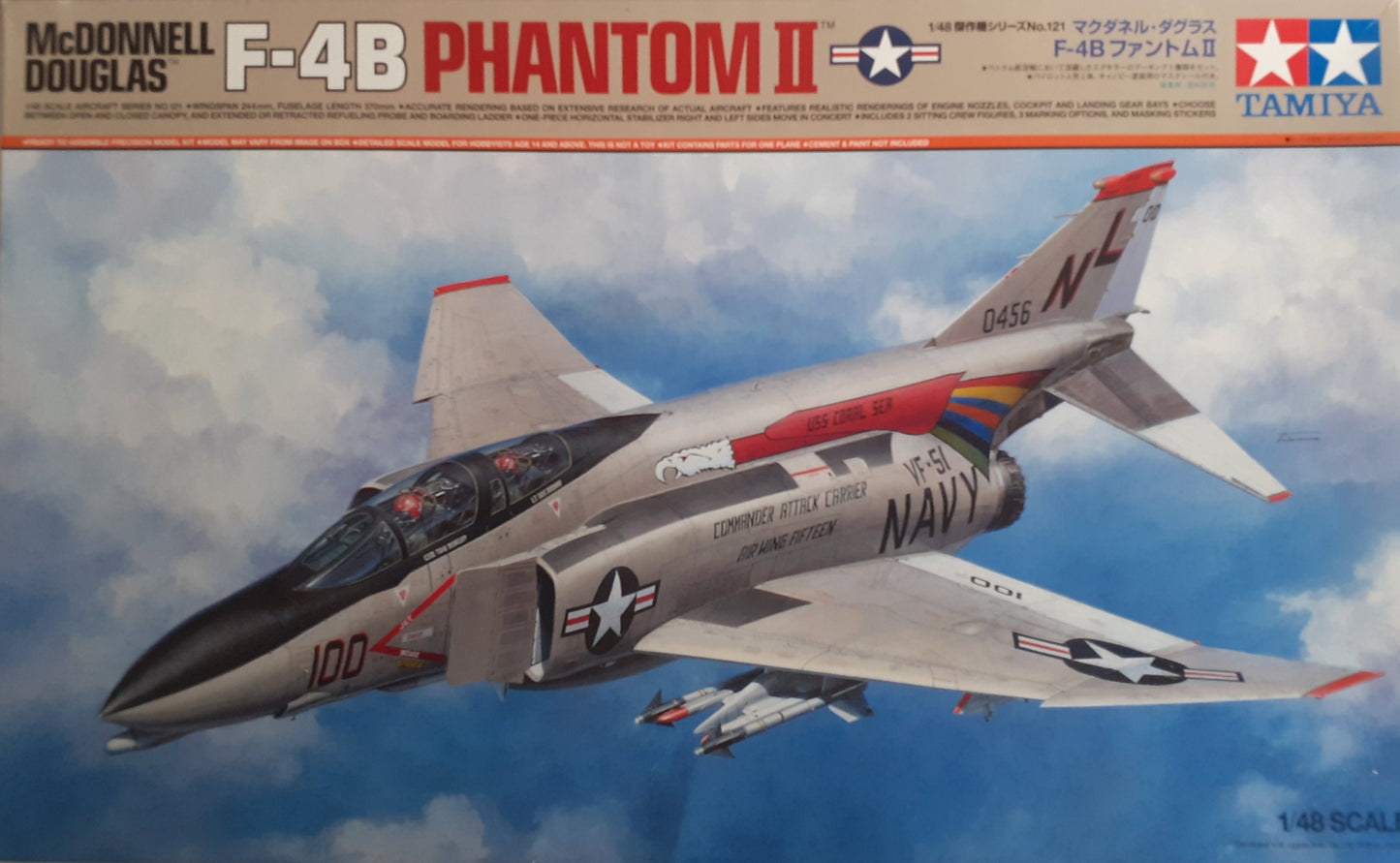 Tamiya 1:48 F-4B Phantom II with Ammo Mig Super Pack