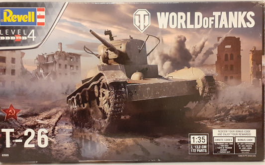Revell 1:35 T-26 World of Tanks