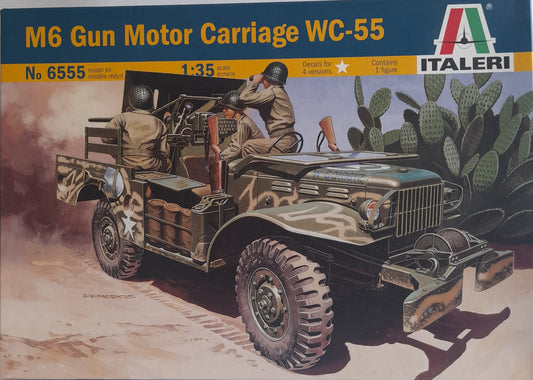 Italeri 1:35 M6 Gun Motor Carriage WC-55