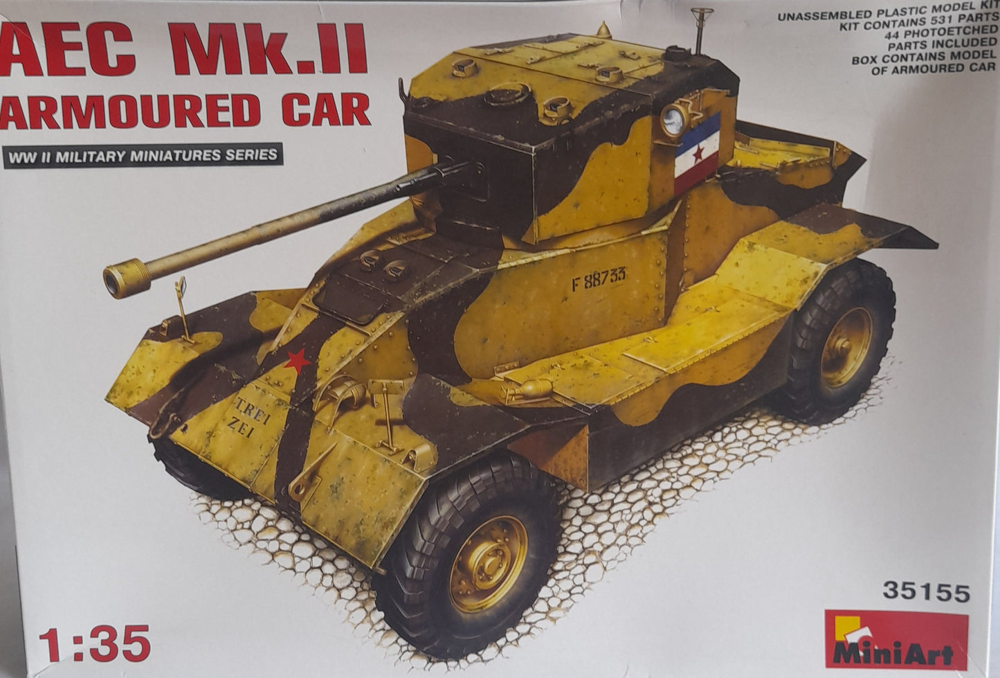 MiniArt 1:35 AEC Mk.II Armoured Car