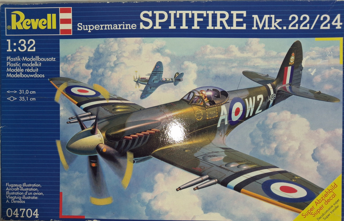 Revell 1:32 Supermarine Spitfire Mk.22/24