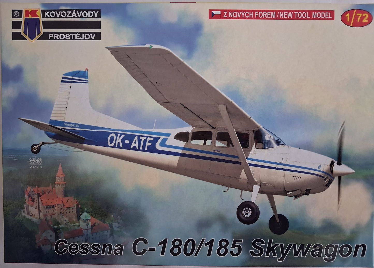 Kovozavody Prostejov 1:72 Cessna C-180/185 Skywagon