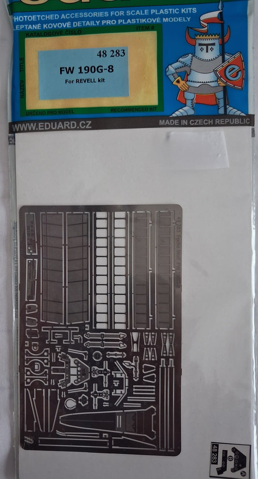 Eduard 1:48 FW 190G-8 Photo Etch Detail Set