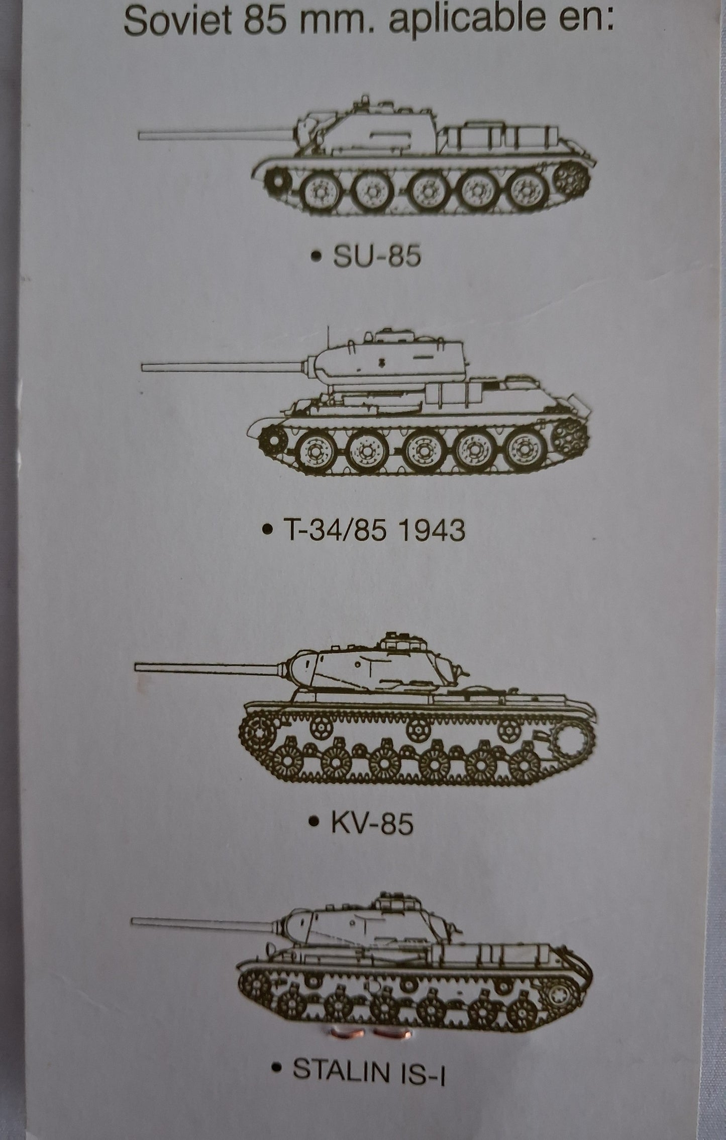 Jordi Rubio 1:35 Soviet Tank Gun 85mm D-5T