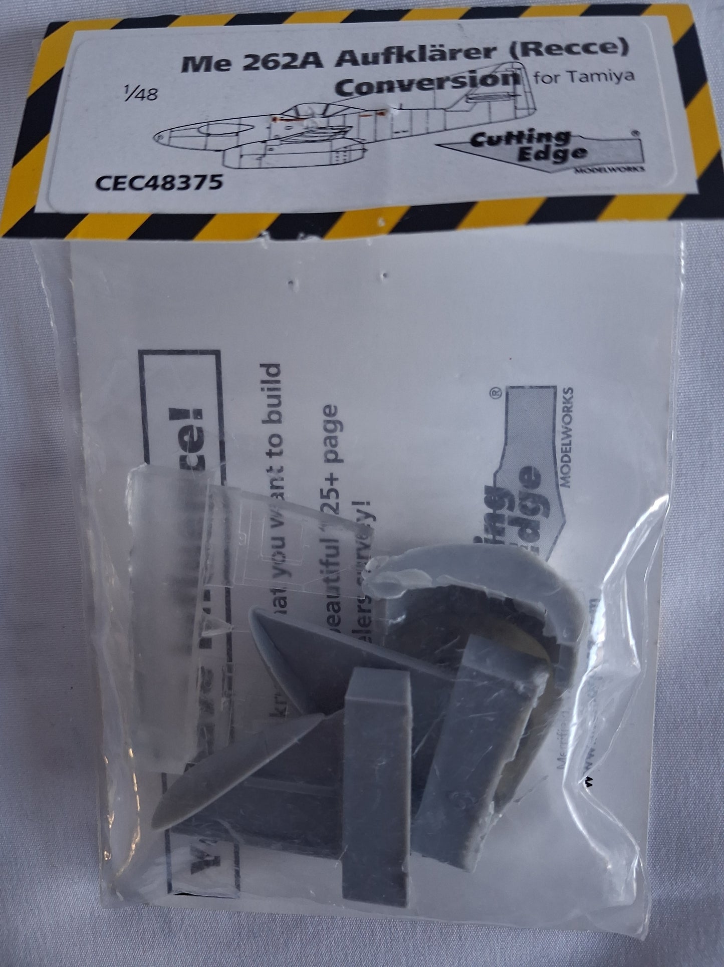 Cutting Edge 1:48 Me 262A Conversion