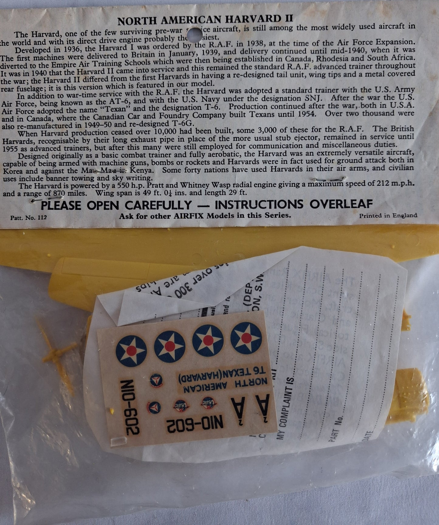 Airfix 1:72 Harvard II - North American