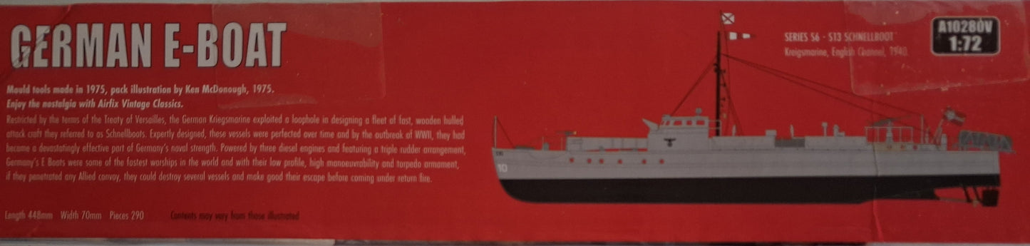 Airfix 1:72 German E Boat