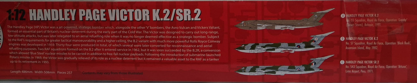 Airfix 1:72 Handley Page Victor K.2/SR.2