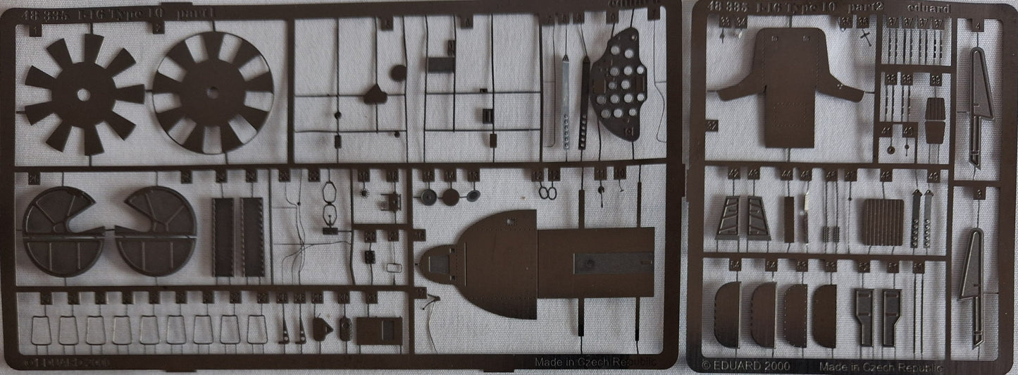 Eduard 1:48 I-16 Type 10 Interior Detail Set