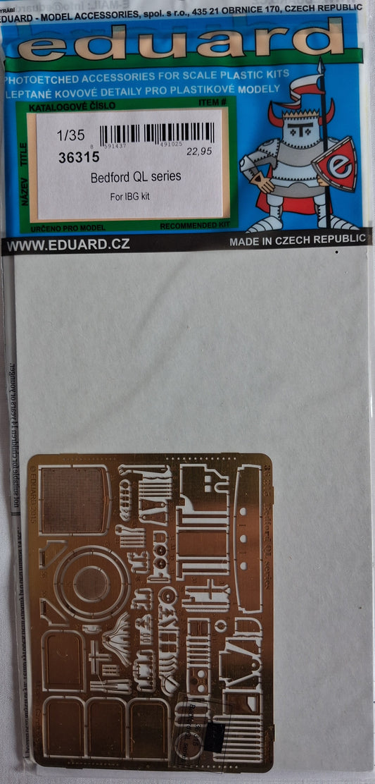 Eduard 1:35 Bedford QL Series Detail Set