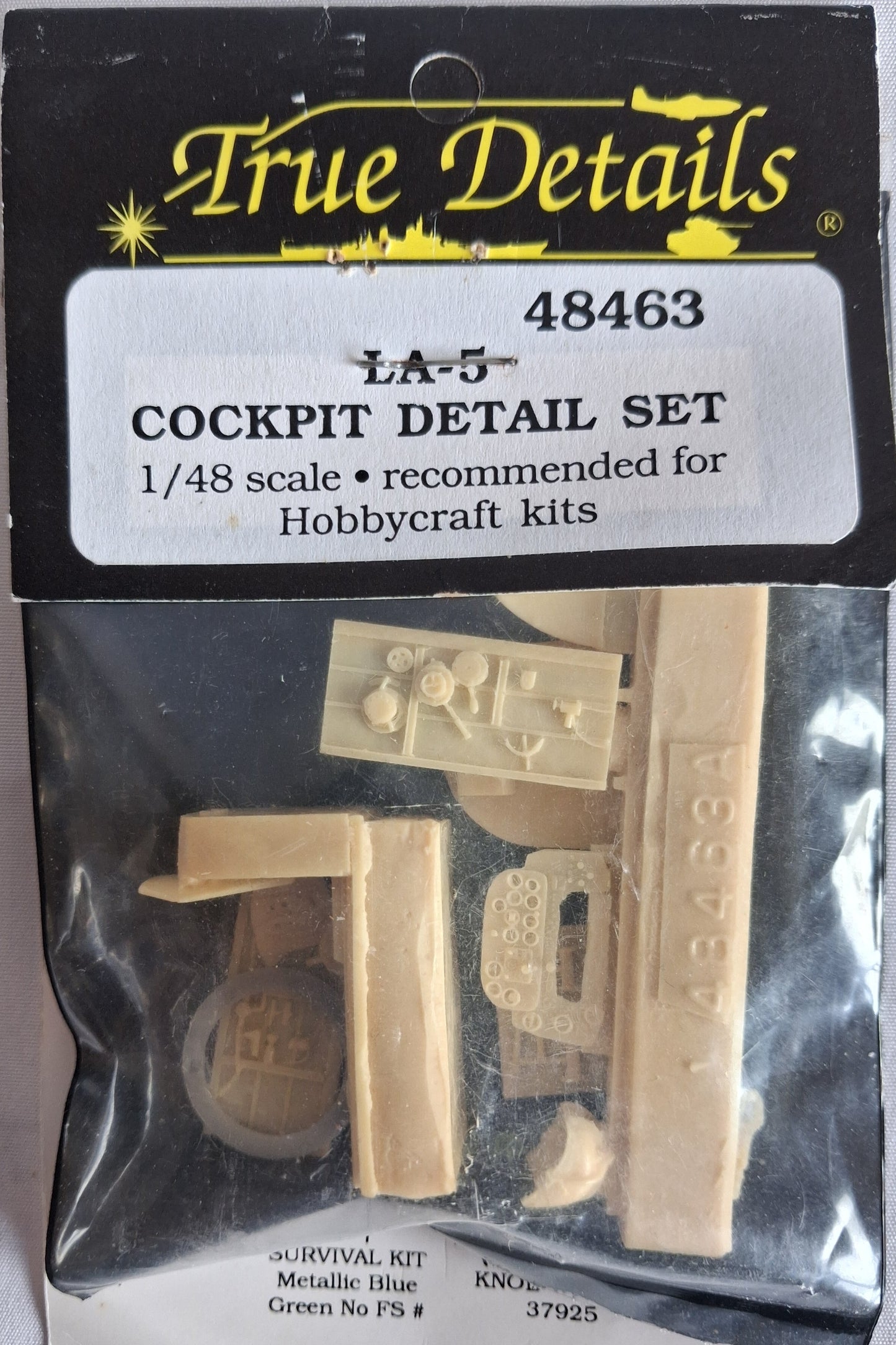 True Details 1:48 Cockpit Detail Set LA-5