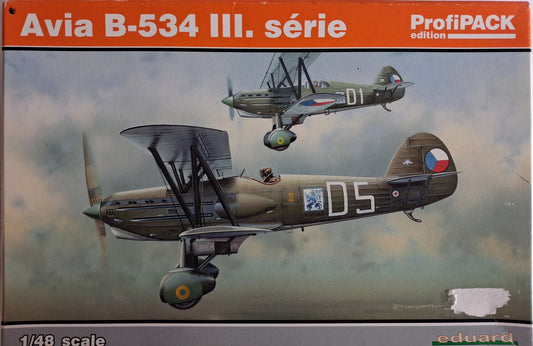 Eduard 1:48 Avia B-534 III. Serie ProfiPack edition (2007)