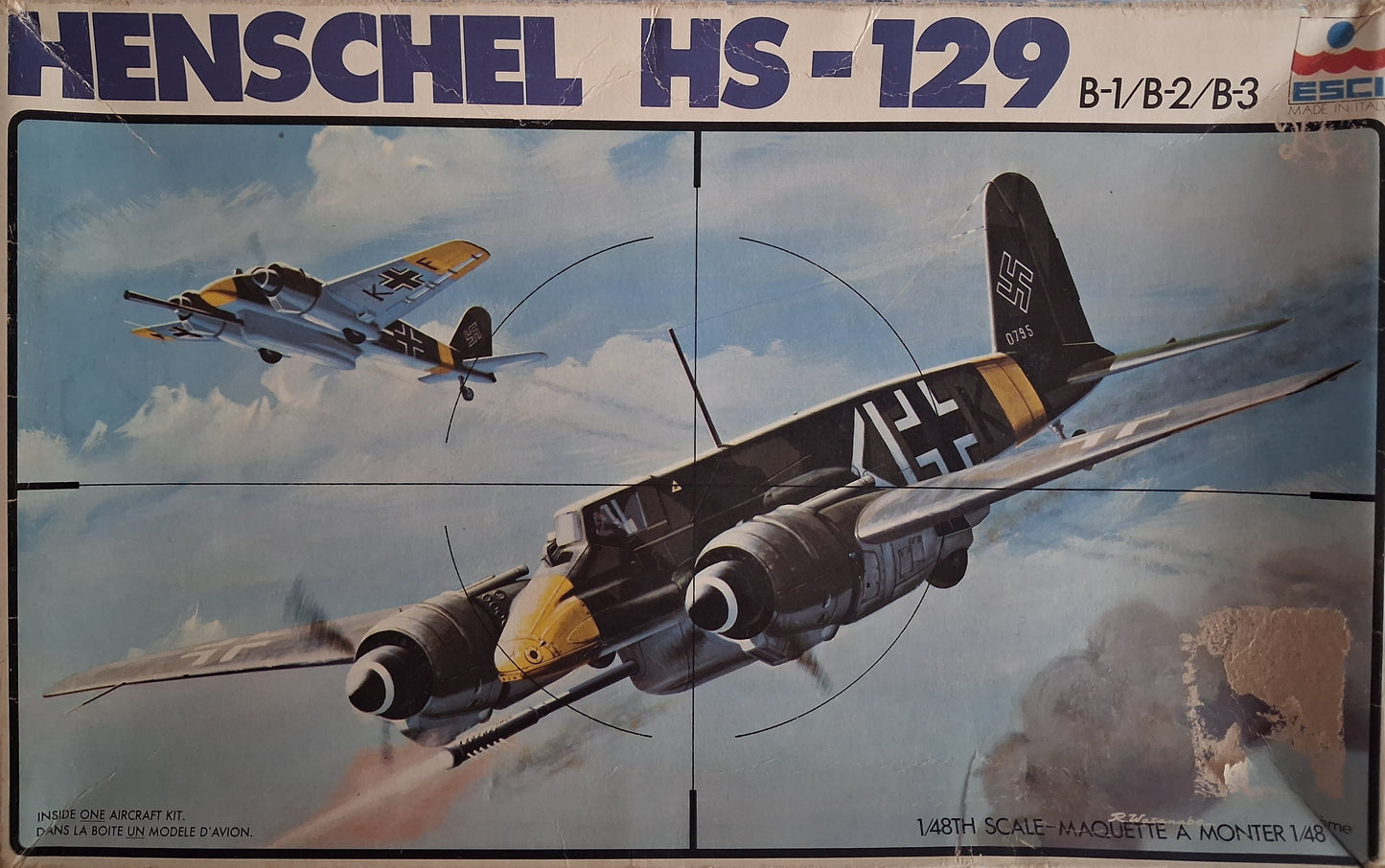 Esci 1:48 Henschel HS-129 B-1/B-2/B-3 (1970s)