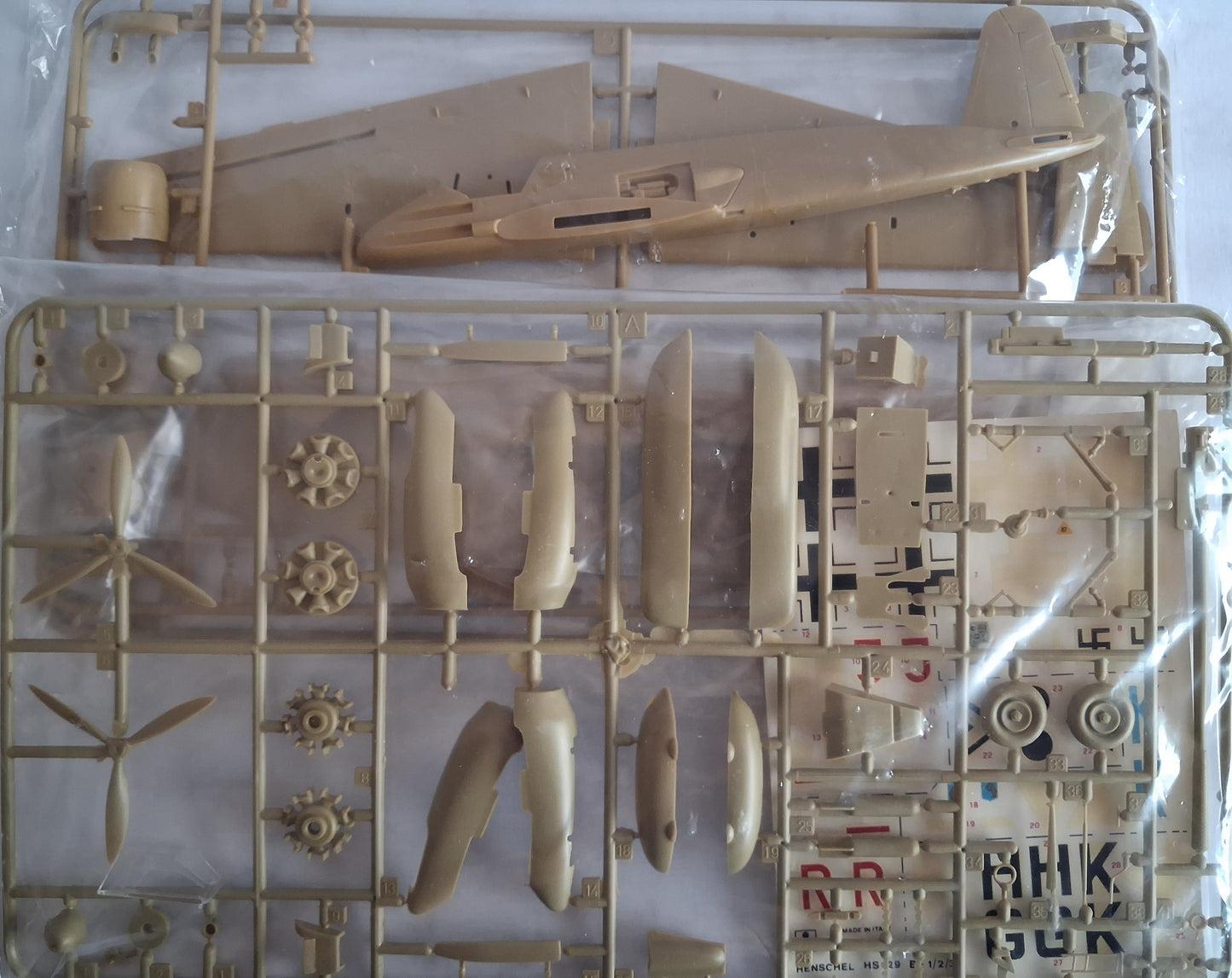 Esci 1:48 Henschel HS-129 B-1/B-2/B-3 (1970s)