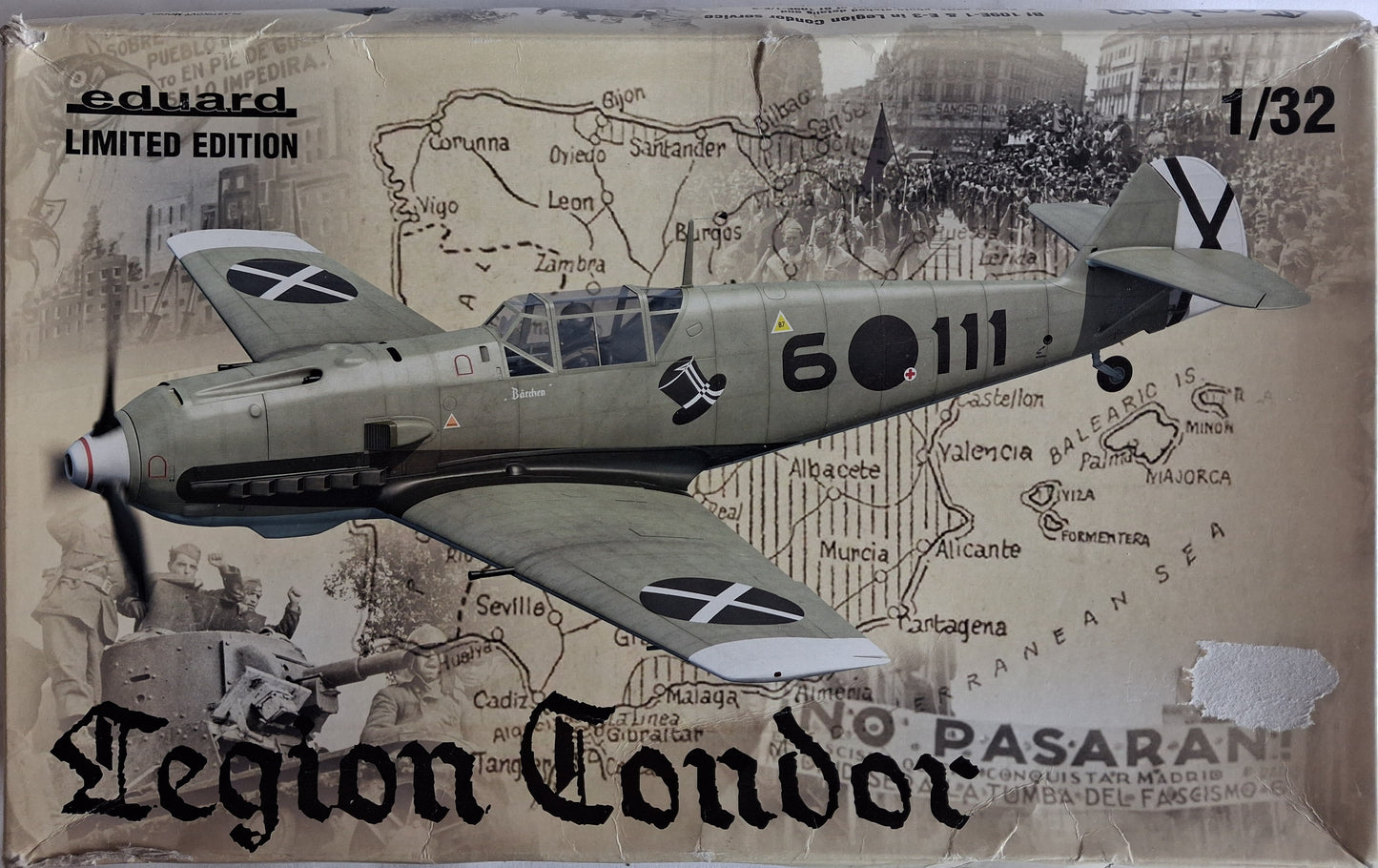 Eduard 1:32 Messerschmitt Legion Condor Bf 109E (Limited Edition) (2019)