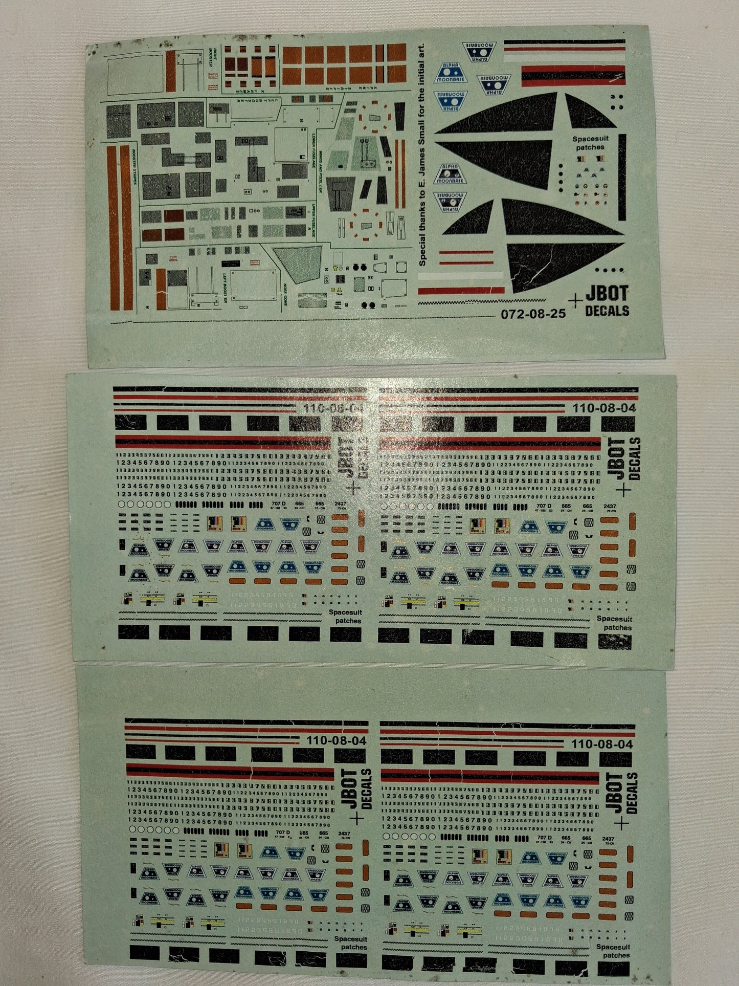 WARP 1:72 Space 1999 Eagle w. Hydraulic Arm + Refuelling Pod